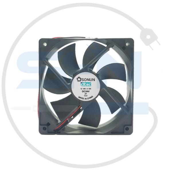 فن 12x12x2.5 24v بوشی