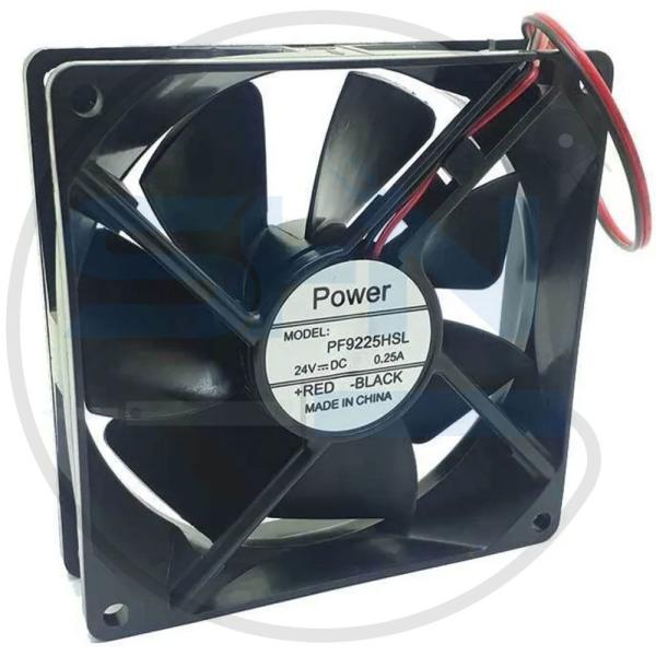 فن 9x9x2.5 24v بلبرینگی