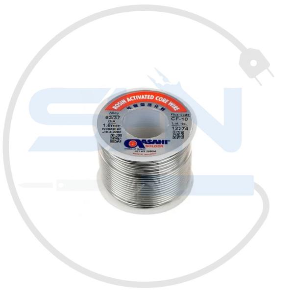 سیم لحیم طرح آساهی مدل ASAHI 0.8mm 250gr 63/37