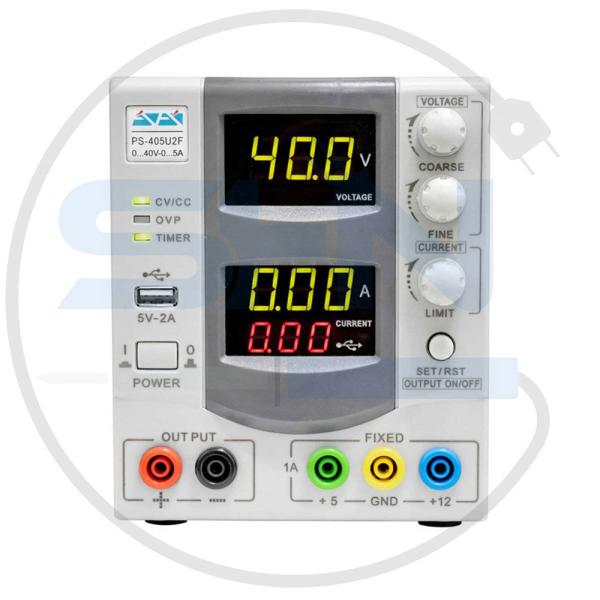منبع تغذیه 40 ولت 5 آمپر ترانسی آداک ADAK PS-405U2F