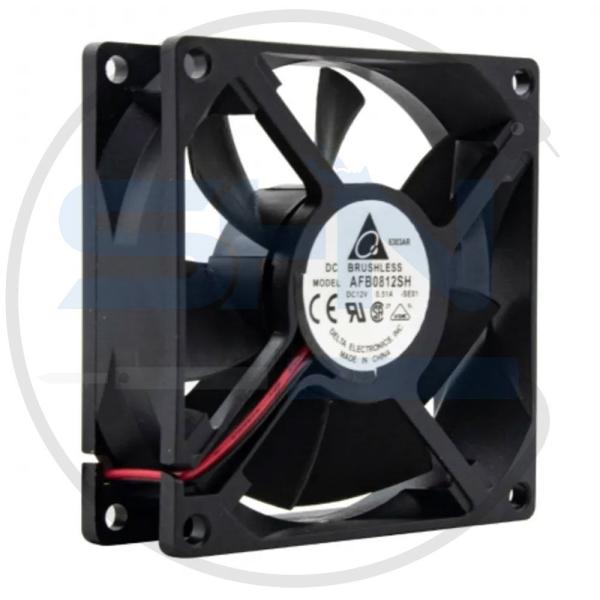 فن 8x8x2.5 12v بلبرینگی دوسیم
