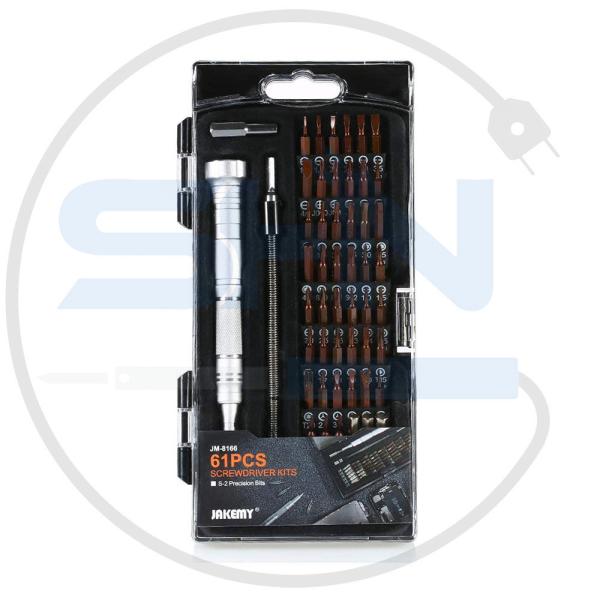 ست پیچ گوشتی JAKEMY JM-8166