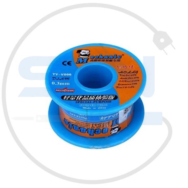 سیم لحیم 0.3mm مکانیک Mechanic TY-V866 40g
