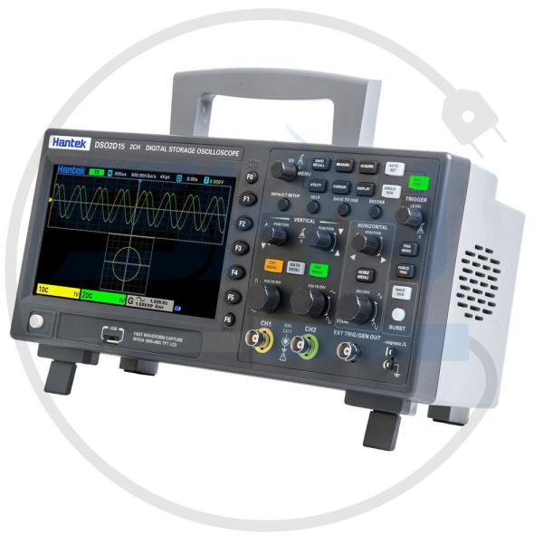 اسیلوسکوپ 150MHz دوکاناله هانتک مدل HANTEK DSO2D15