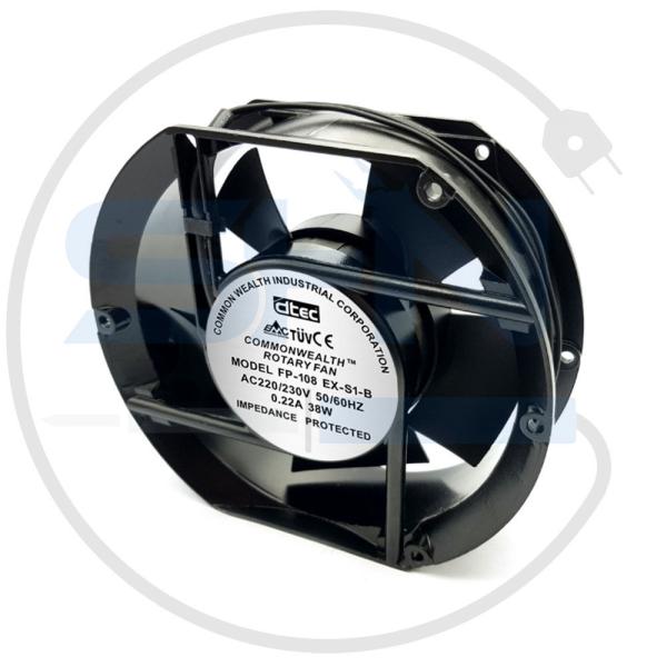 فن 15x17x3.8 220v بلبرینگی