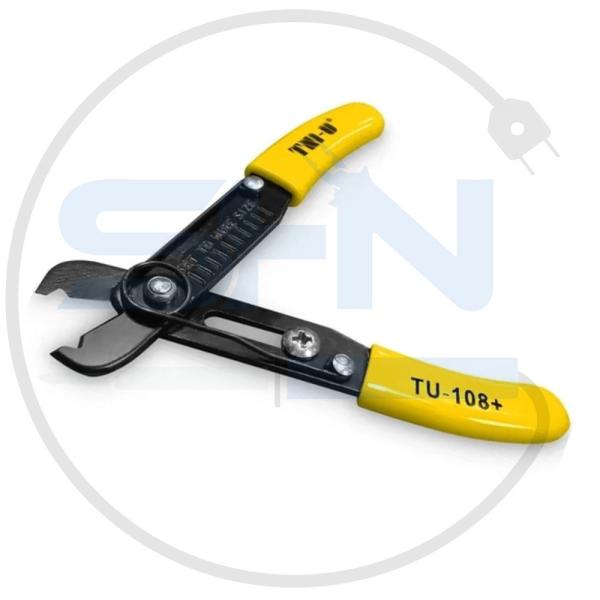 انبر سیم لخت کن و سیم قطع کن مارک TNI-Uمدل TU-108