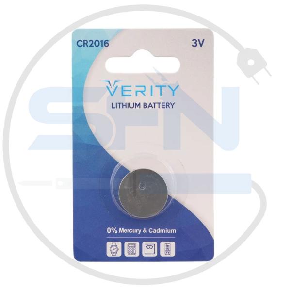 باتری سکه ای وریتی VERITY CR2016