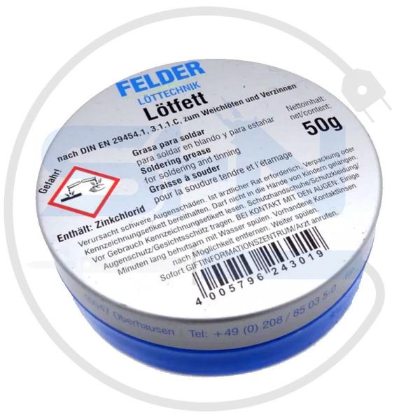 روغن لحیم طوسی LOTFETT FELDER 50g