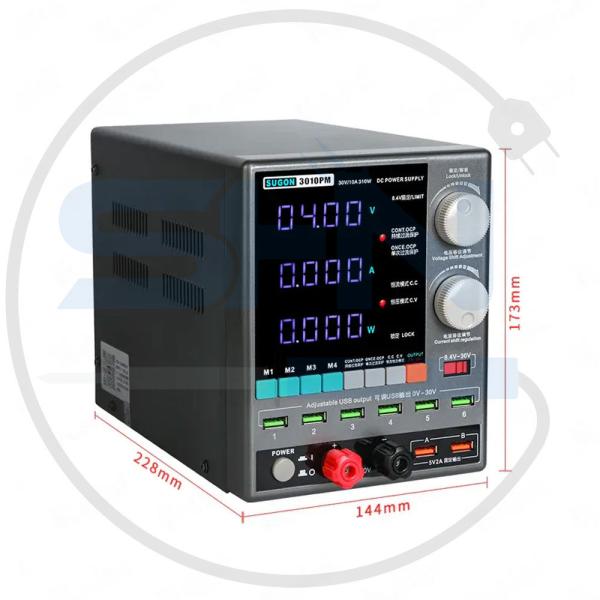 منبع تغذیه سوگون 30 ولت 10 آمپر SUGON 3010PM