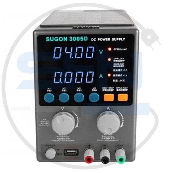 منبع تغذیه سوگون 30 ولت 5 آمپر SUGON 3005D