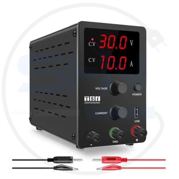 منبع تغذیه 30 ولت 10 آمپر TSI TPS-3010UB
