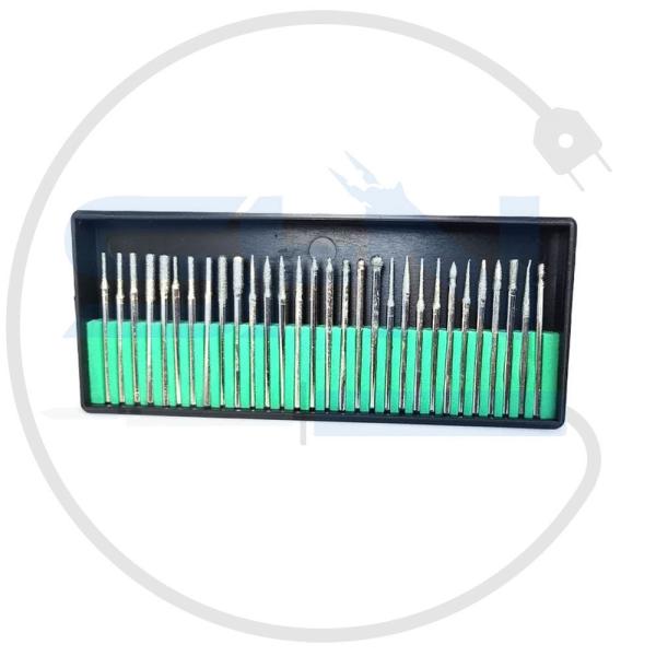 ست سر سوهان مینی فرز 30 عددی