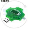 تستر و شوک باتری ریلایف RELIFE RL-XA1 USB