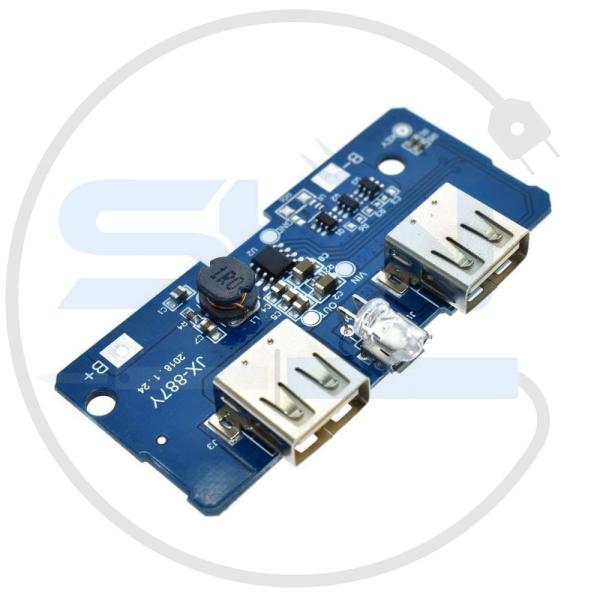 ماژول پاور بانک دوخروجی JX-887Y
