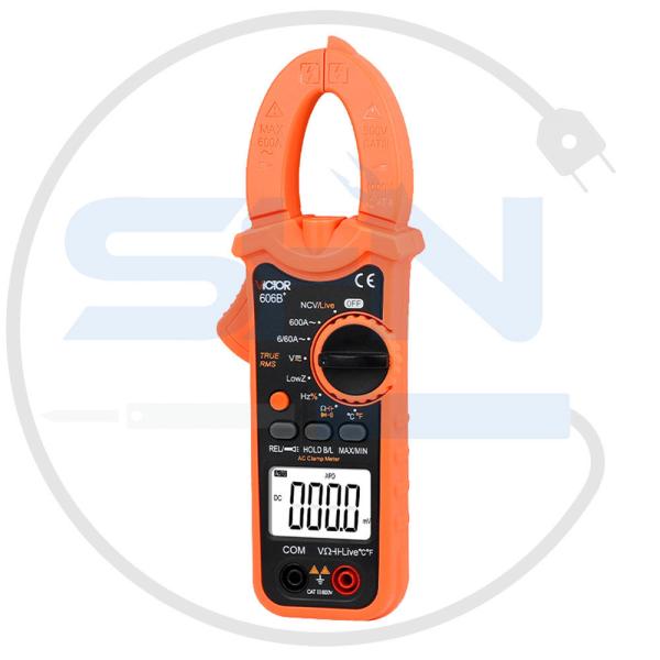 آمپرمتر کلمپی AC ویکتور مدل +Victor 606B