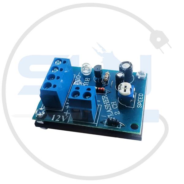 فلاشر 2 کانال ساده 12 ولت