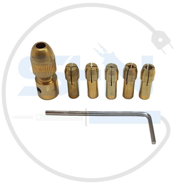 ست سه نظام پنج سر با شفت 3.17mm