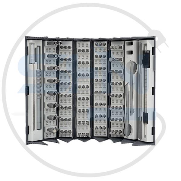 ست پیچ گوشتی 128 عددی یاکسون مدل YAXUN YX-6318