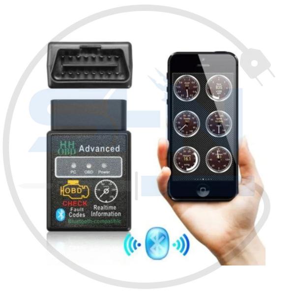 دیاگ خودرو پیشرفته بلوتوثی OBDII ELM327 V2.1‏