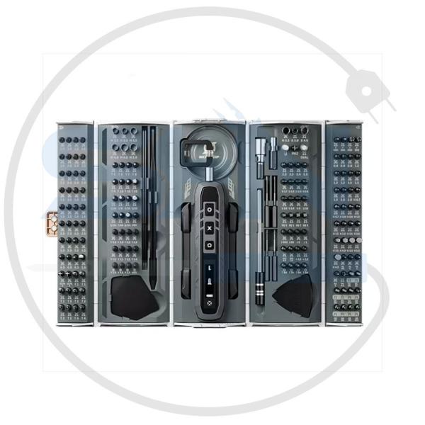 ست پیچ گوشتی شارژی 180 عددی جاکمی مدل JAKEMY JM-8193