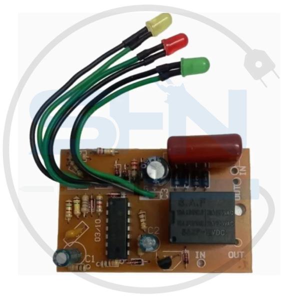 برد محافظ برق صوتی و تصویری LED سیمدار