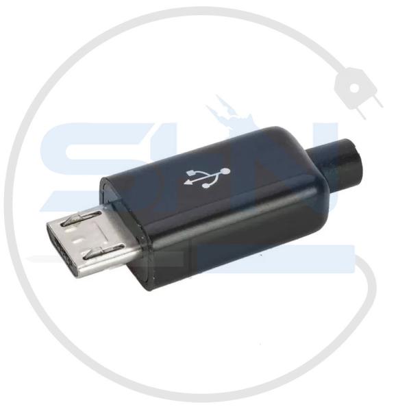 نری میکرو USB سرکابلی مشکی