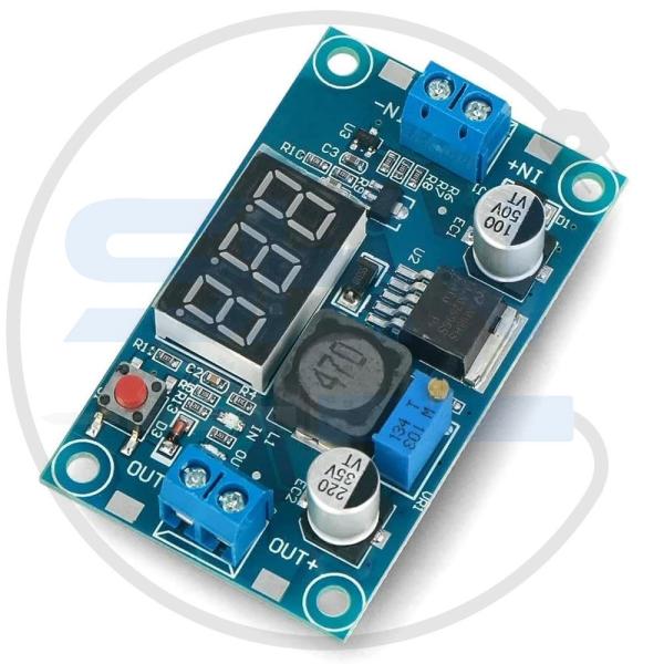 ماژول کاهنده StepDown LM2596 با نمایشگر