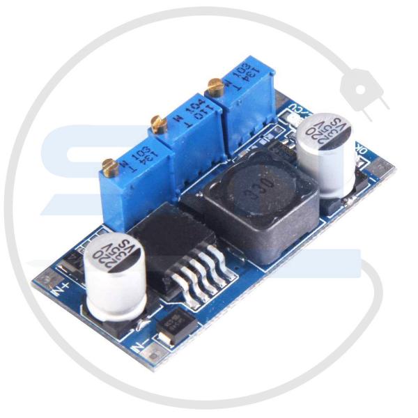 ماژول کاهنده Step Down LM2596S با پتانسیومتر کنترل جریان