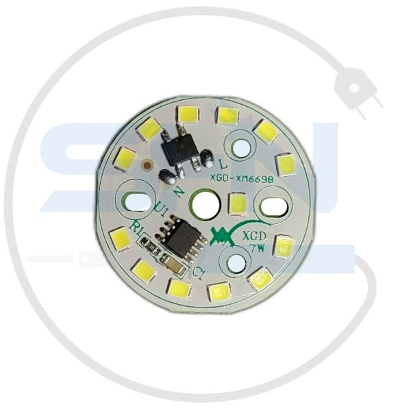 چیپ ال ای دی 7 وات 220 ولت سفید XGD