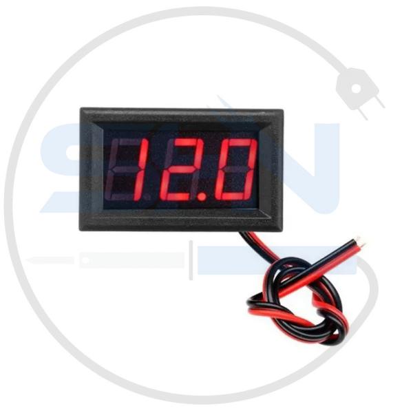 ولت متر پنلی قرمز AC سایز 0.56 (70 تا 500 ولت)