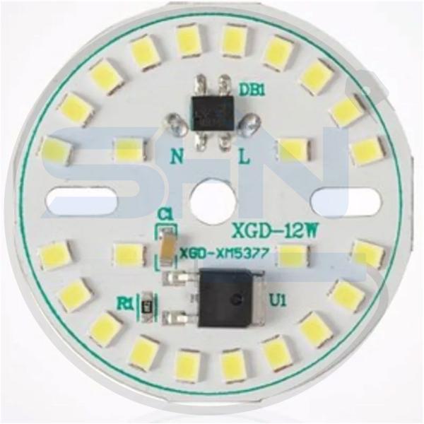 چیپ ال ای دی 12 وات 220 ولت سفید XGD