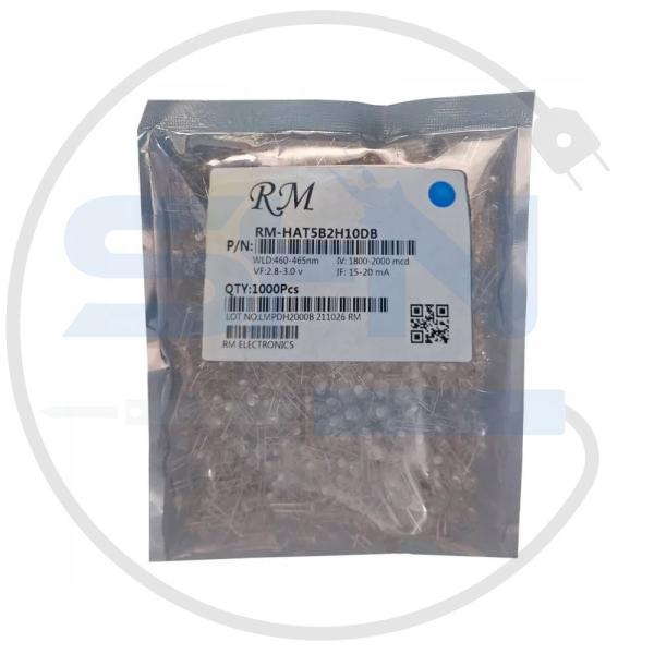 ال ای دی کلاهی آبی LED RM