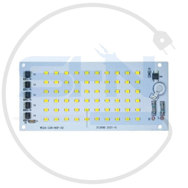 ال ای دی 50 وات بلالی 220 ولت مهتابی DOB 50W LY