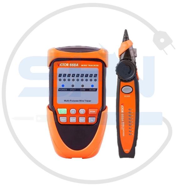 تستر شبکه و ردیاب کابل ویکتور VICTOR 668A