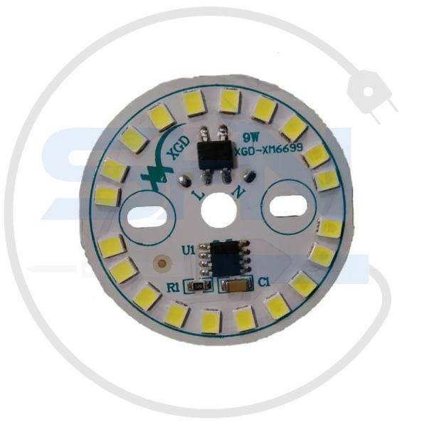 چیپ ال ای دی 9 وات 220 ولت سفید XGD