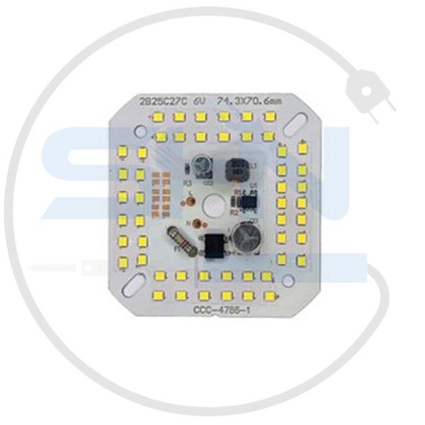 سفید مربعی خازن دار LED DOB 60W