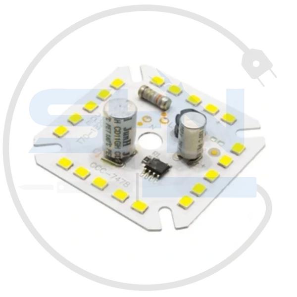 سفید مربعی خازن دار LED DOB 20W