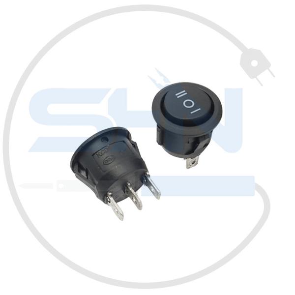 کلید راکر گرد سه حالته KCD2-103 3PIN
