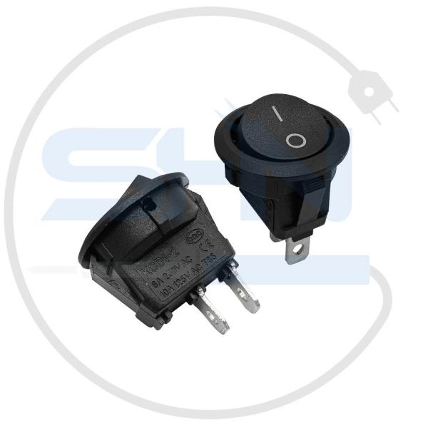 کلید راکر گرد دوحالته KCD1-601 2PIN