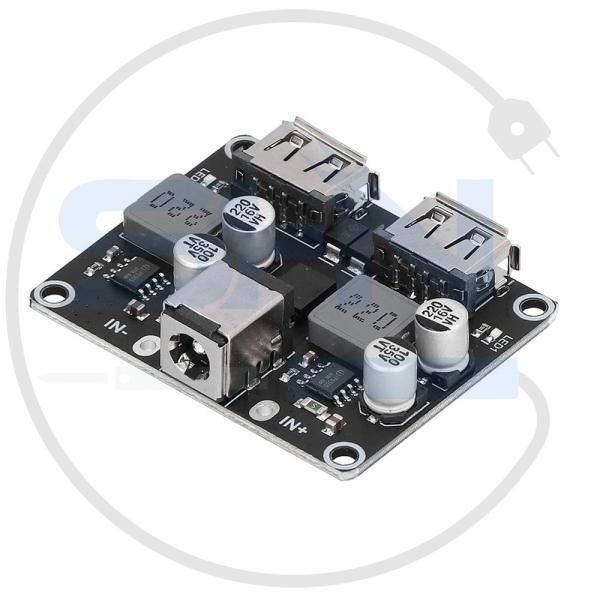 ماژول شارژر فست QC3.0 N دو پورت