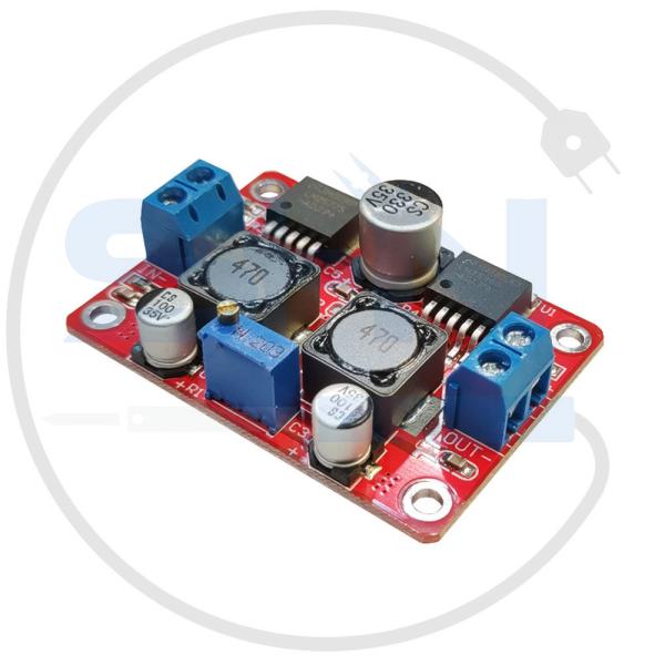 ماژول تغذیه DC-DC افزاینده و کاهنده ولتاژ LM2596-LM2577