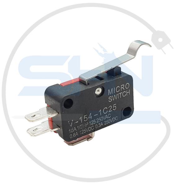میکروسوئیچ اهرمدارV-154-1C25 U