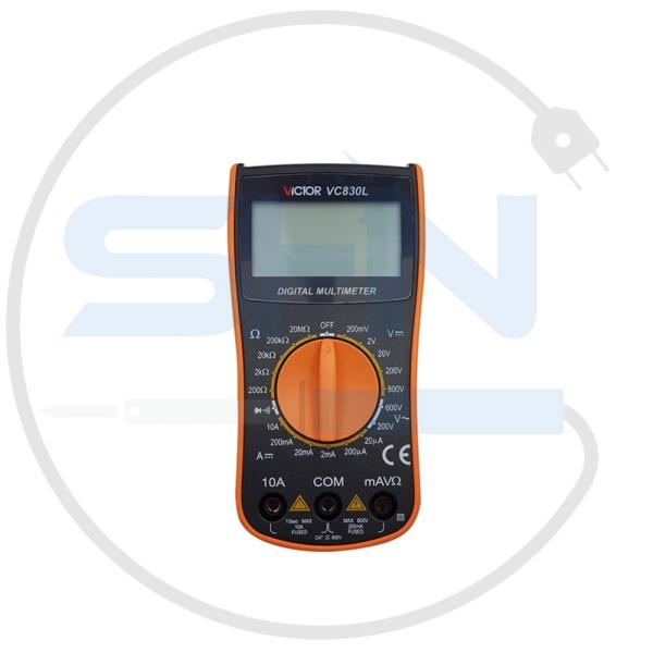 مولتی متر دیجیتالی VICTOR VC830L