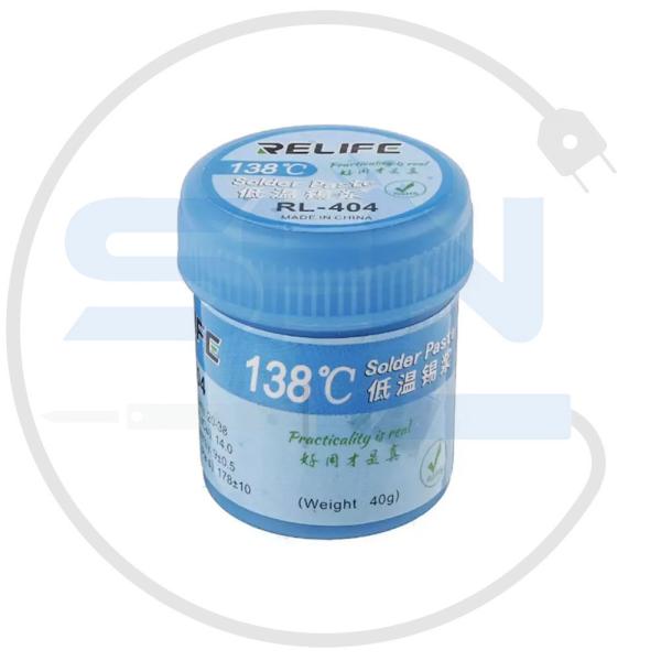 خمیر قلع ریلایف RELIFE RL-404 138C