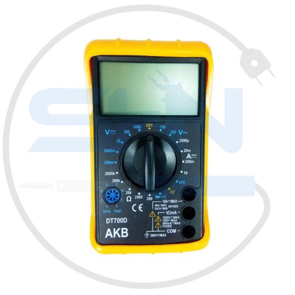 مولتی متر دیجیتالی AKB DT700D