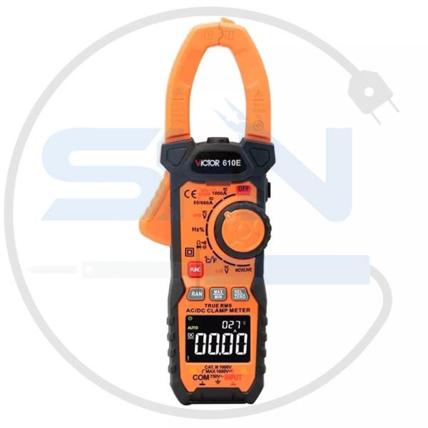 مولتی متر کلمپی AC/DC ویکتور مدل VICTOR 610E