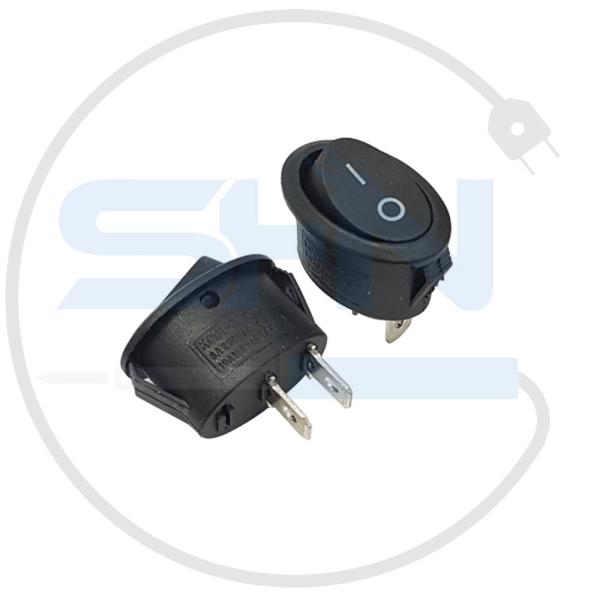 کلید راکر بیضی دوحالته KCD7-101 2PIN