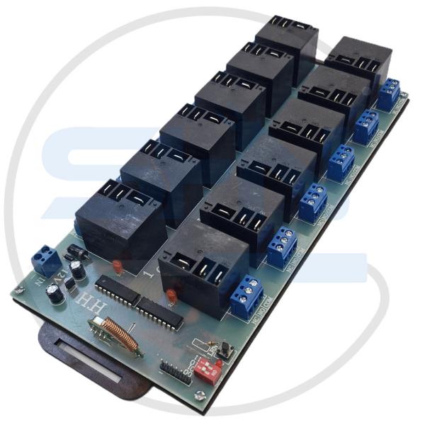 گیرنده 12 کانال 12 ولت 30 آمپری کدلرن مدل H.H