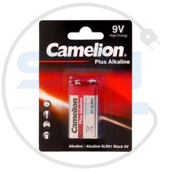 باتری کتابی کملیون پلاس آلکالاین Camelion Plus Alkaline 9v