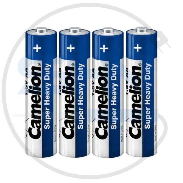 باتری چهارتایی نیم قلمی شیرینک Camelion Super Heavy Duty 1.5V AAA